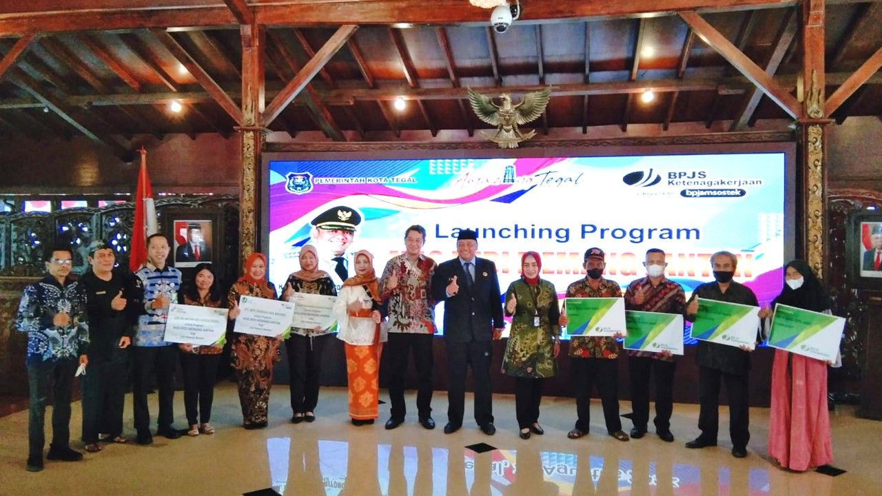 BPJS Ketenagakerjaan dan Pemkot Tegal Luncurkan program Mas Dedi Memang Jantan