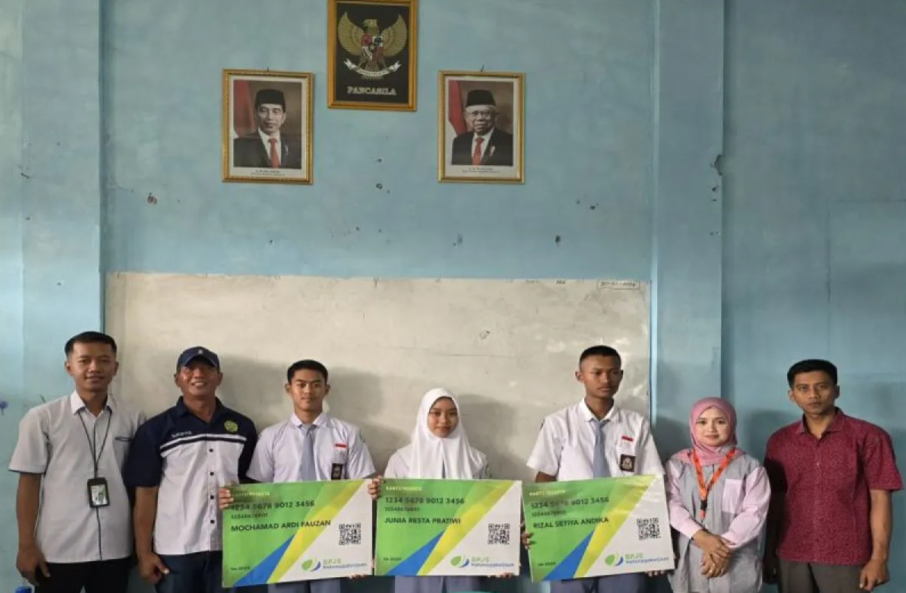 Siswa Prakerin SMK Pelita Blora dapatkan perlindungan BPJS Ketenagakerjaan