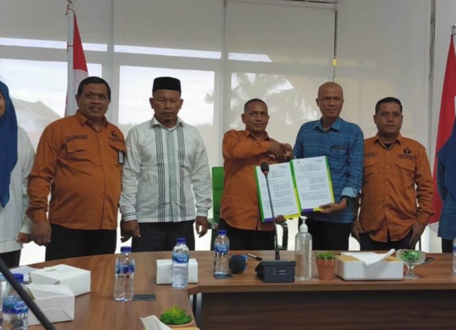 Berikan Perlindungan kepada Pengawas Pilkada, Panwaslih Aceh Utara Teken MoU dengan BPJS Ketenagakerjaan