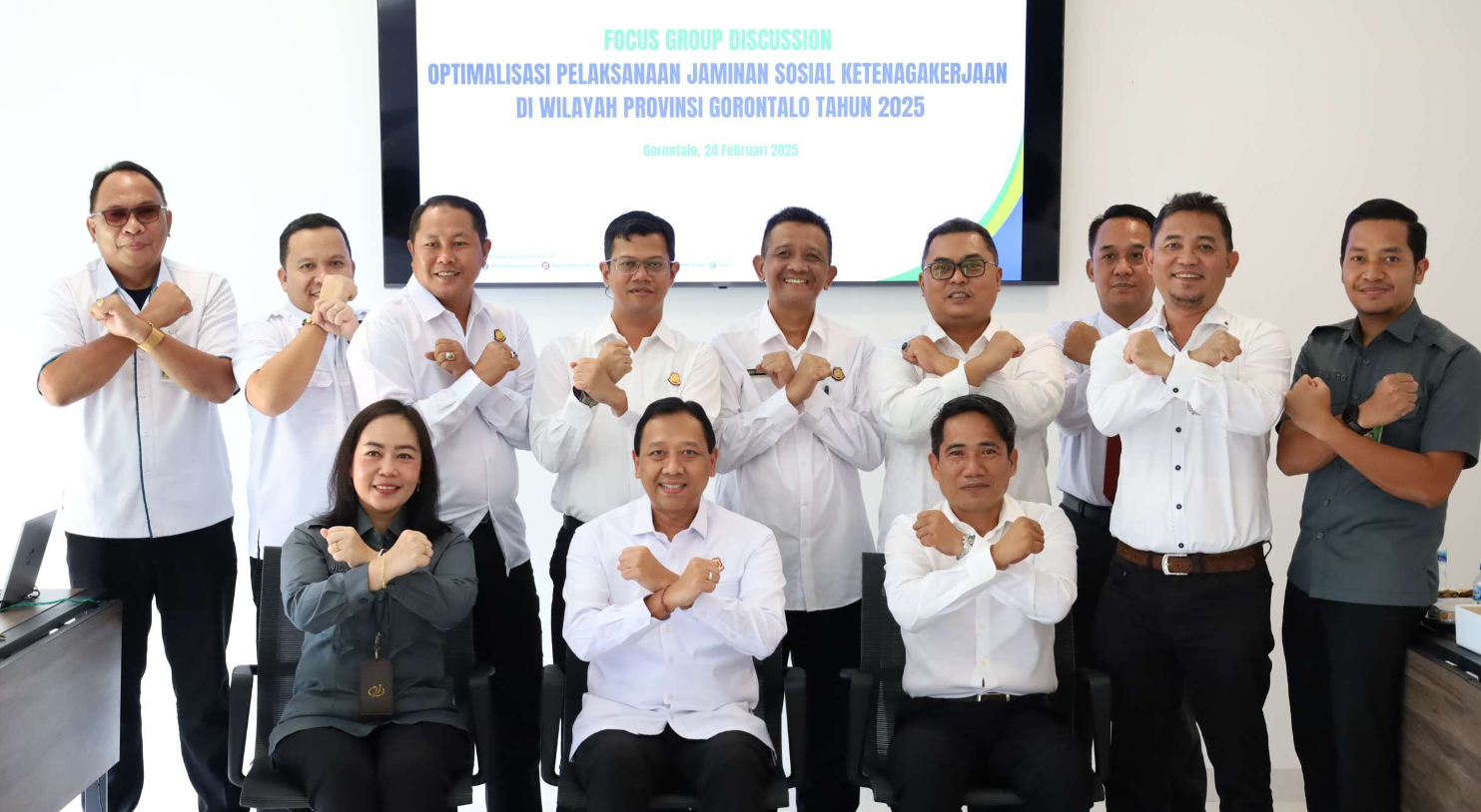 BPJS Ketenagakerjaan dan Kejati Provinsi Gorontalo Gelar FGD