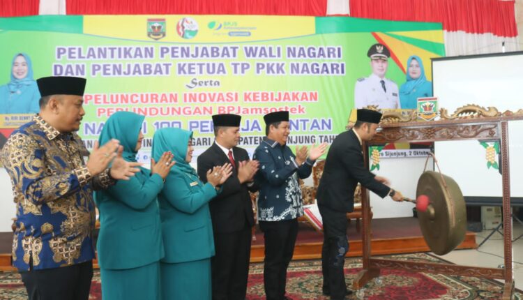 Berikan Jaminan Sosial, Pemkab Sijunjung Luncurkan Satu Desa 100 Pekerja Rentan Terlindungi BPJS Ketenagakerjaan