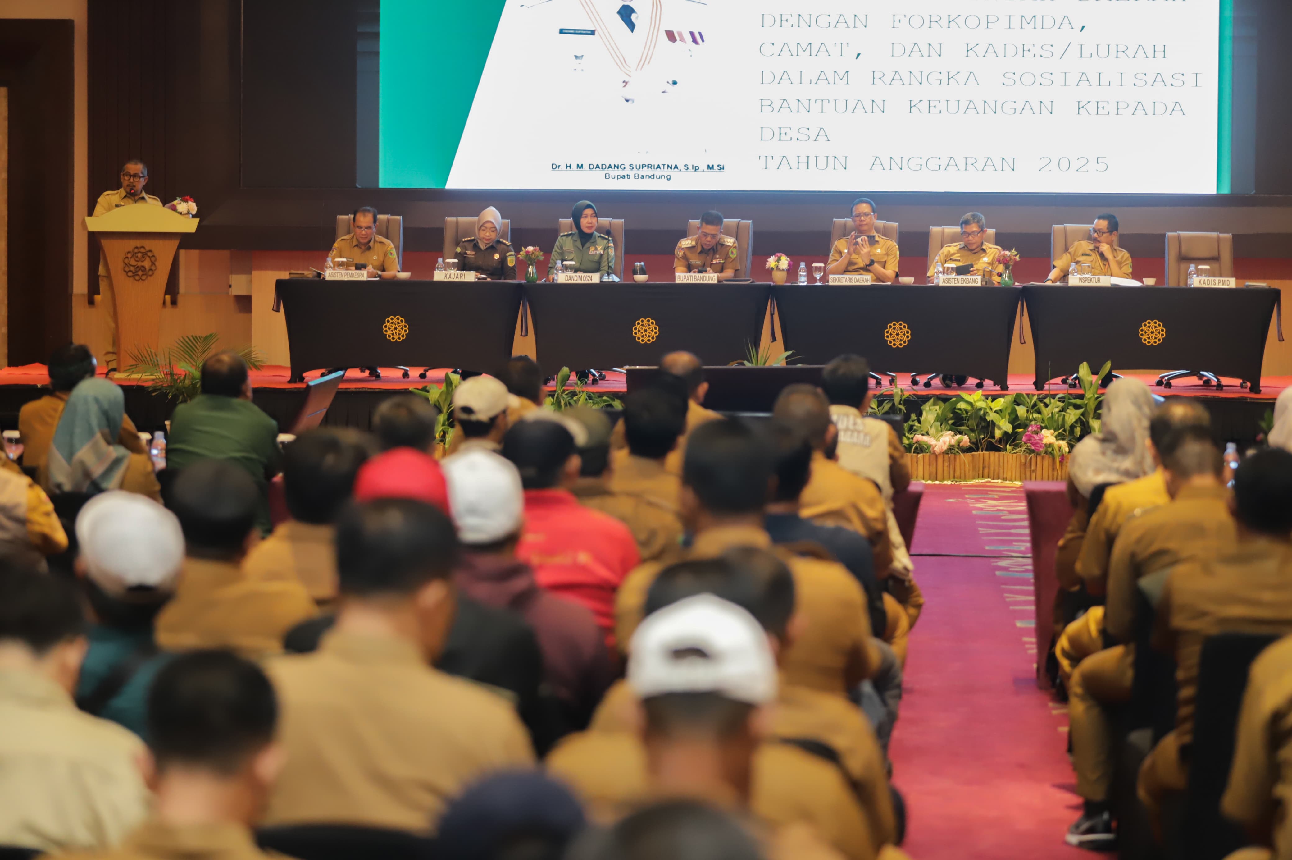 Dukung Program Prabowo, Bupati Bandung Gelontorkan Rp 1 Triliun Untuk Desa atau Kelurahan
