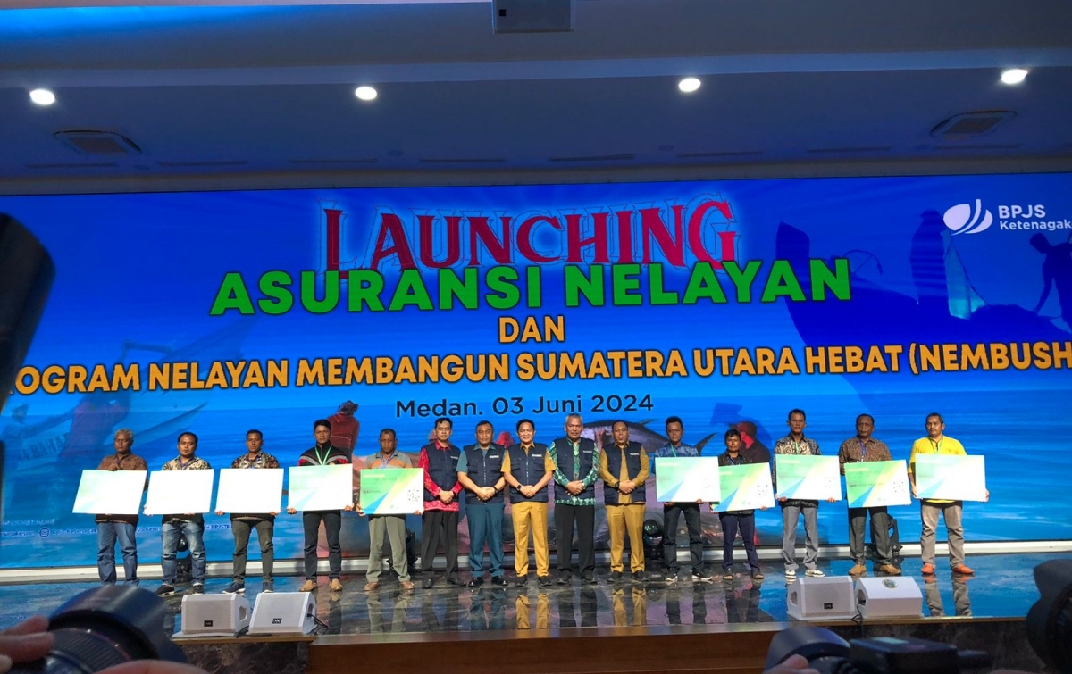 2024 BPJS Ketenagakerjaan Tergetkan Kepesertaan Nelayan Capai 35 Ribu di Sumut