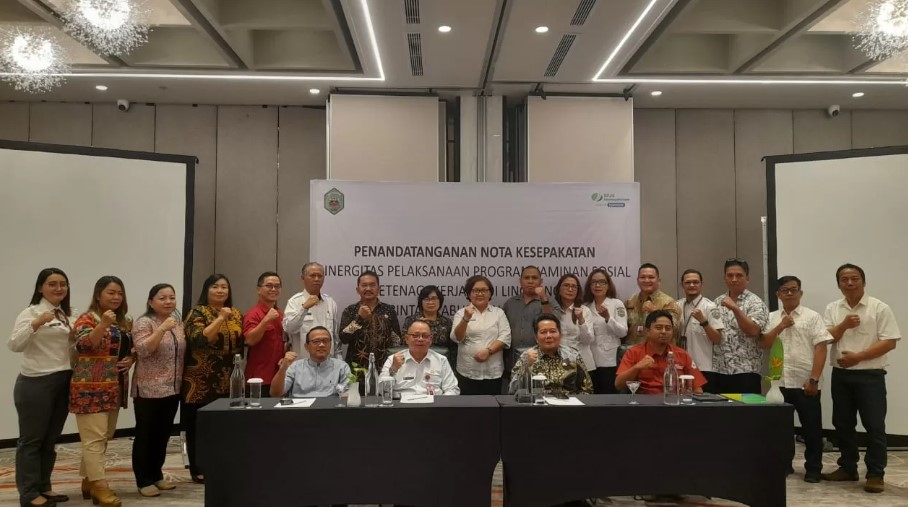 Tingkatkan Program Jamsostek, Pemkab Mahakam Ulu Sinergitas Bersama BPJS Ketenagakerjaan Samarinda