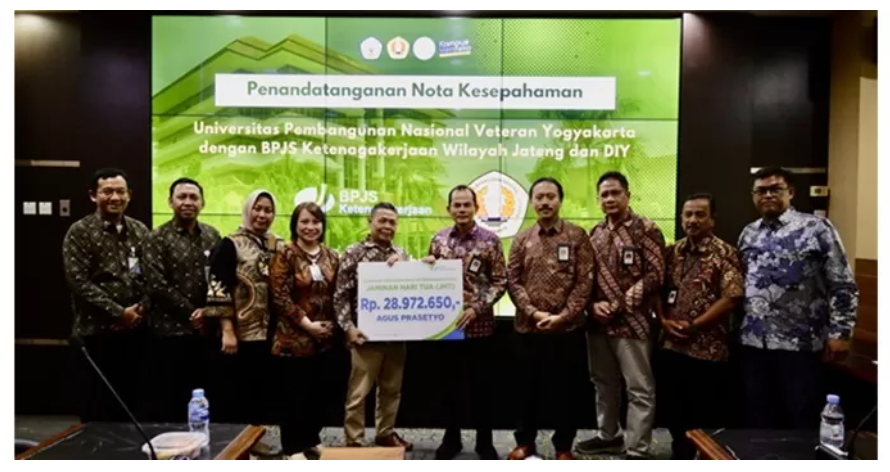 BPJS Ketenagakerjaan dan UPN Veteran Beri Perlindungan untuk Civitas dan Mahasiswa