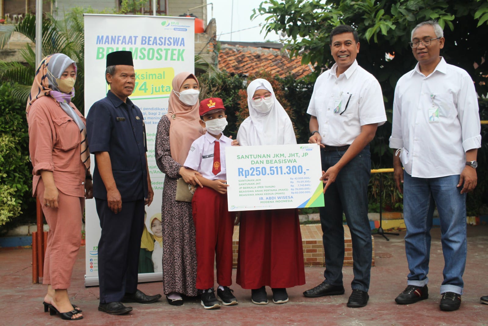 BPJS Ketenagakerjaan Rayakan Harpelnas Bersama Ratusan Siswa SD