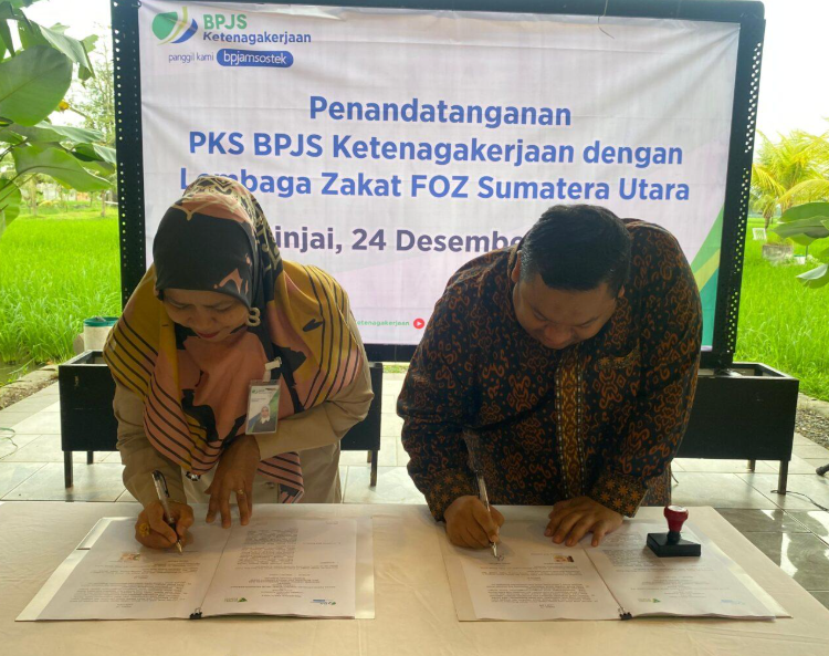 Kolaborasi DD Waspada dan BPJS TK Sumut: Hadirkan Perlindungan untuk Mustahik