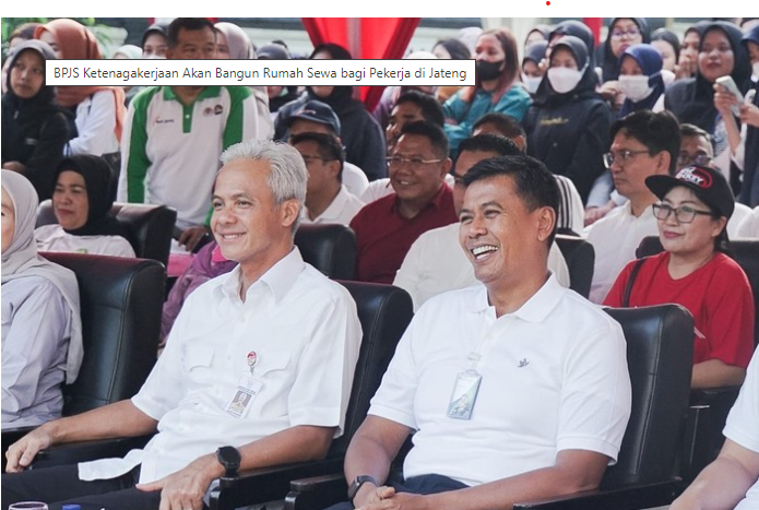 BPJS Ketenagakerjaan Akan Bangun Rumah Sewa bagi Pekerja di Jateng