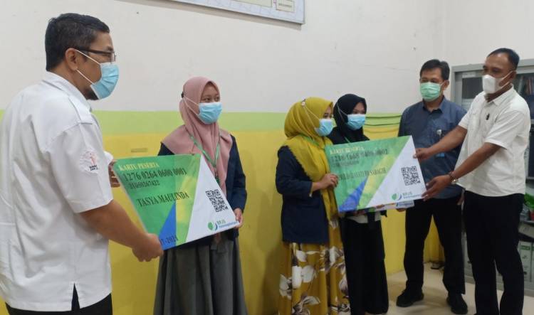 BPJAMSOSTEK Tebingtinggi, Gandeng PTS Daftarkan Mahasiswa Sedang Ikuti Magang