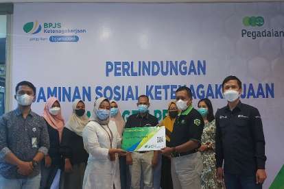 Antisipasi Kecelakaan Kerja, BPJAMSOSTEK Lindungi Agen Pegadaian di Pekanbaru
