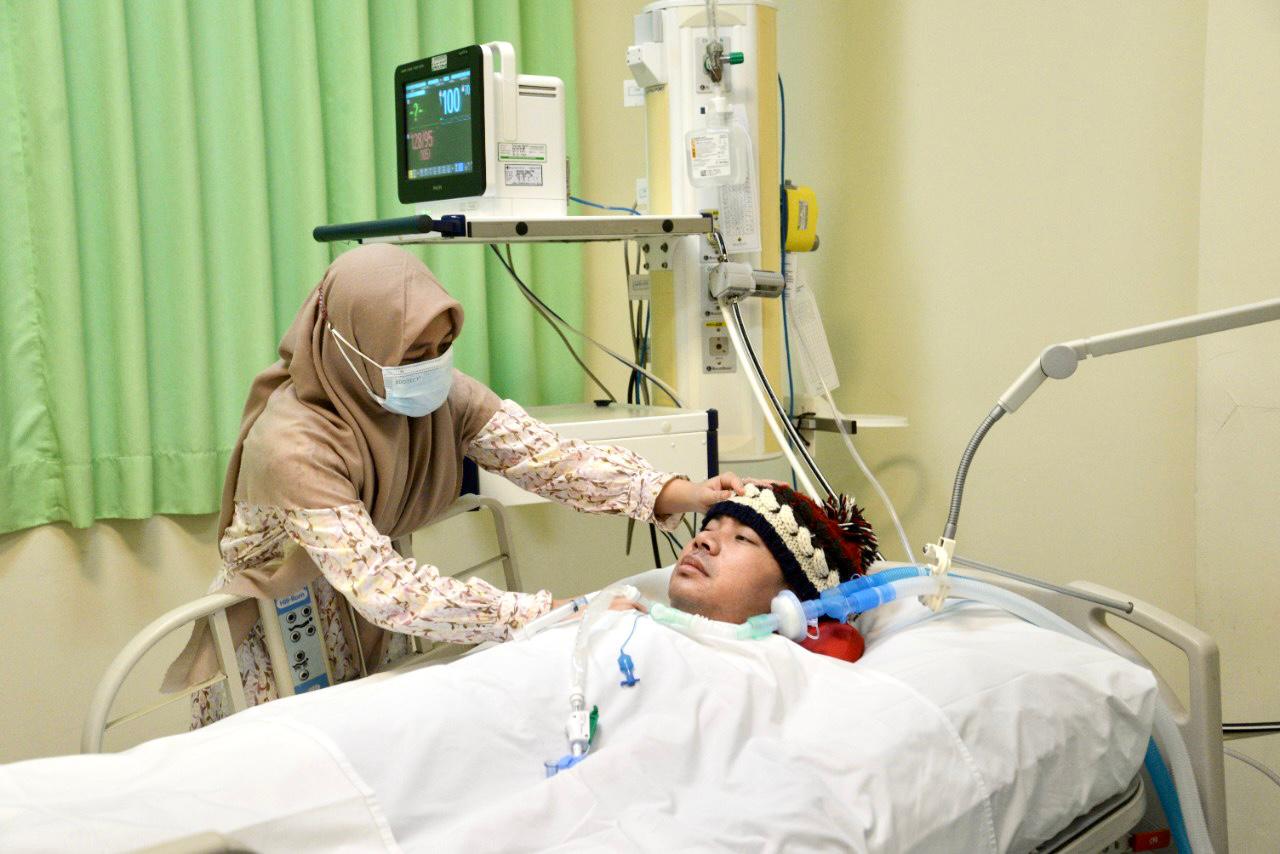 Dirawat 5,5 tahun, BPJAMSOSTEK tanggung biaya Prantino tanpa batas