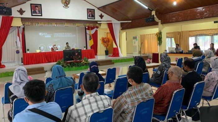 BPJAMSOSTEK Tarakan Gelar Sosialisasi Penambahan Manfaat Program Bagi Perusahaan Binaan