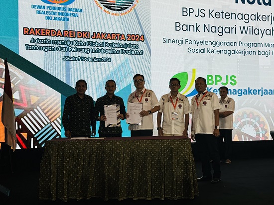 Gandeng REI dan Bank Nagari, BPJS Ketenagakerjaan DKI Jakarta akan ”Jabanin” Permintaan MLT Perumahan Skala Besar 