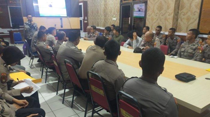 BPJAMSOSTEK Gelar Sosialisasi Manfaat Perlindungan Kepada Jajaran Bhabinkamtibmas Polres Nunukan