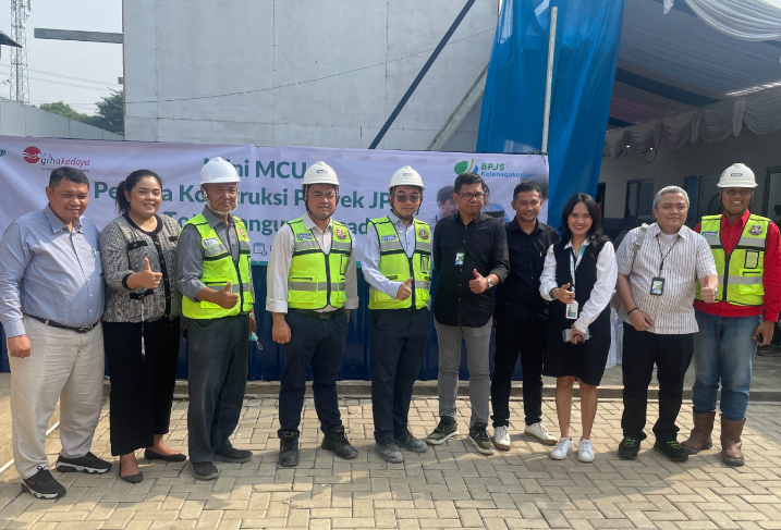 BPJS Ketenagakerjaan Grogol Sediakan Mini Medical Check Up Gratis untuk Pekerja Konstruksi