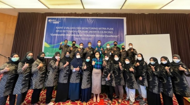 Tingkatkan Layanan, BPJAMSOSTEK Gelar Evaluasi dan Monitoring Pembinaan Mitra PLKK