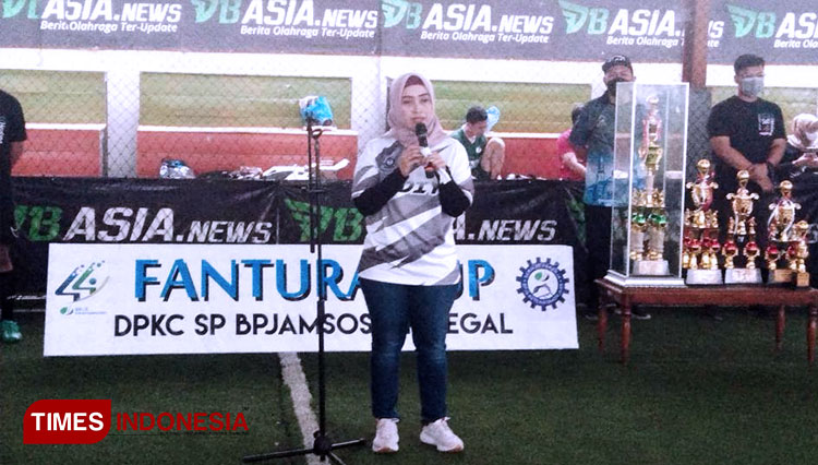 Peringati HUT ke-44, BPJAMSOSTEK Cabang Tegal Gelar Futsal Akhir Tahun 2021
