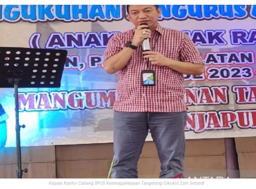 BPJAMSOSTEK Cikokol imbau pekerja daftar jaminan sosial ketenagakerjaan