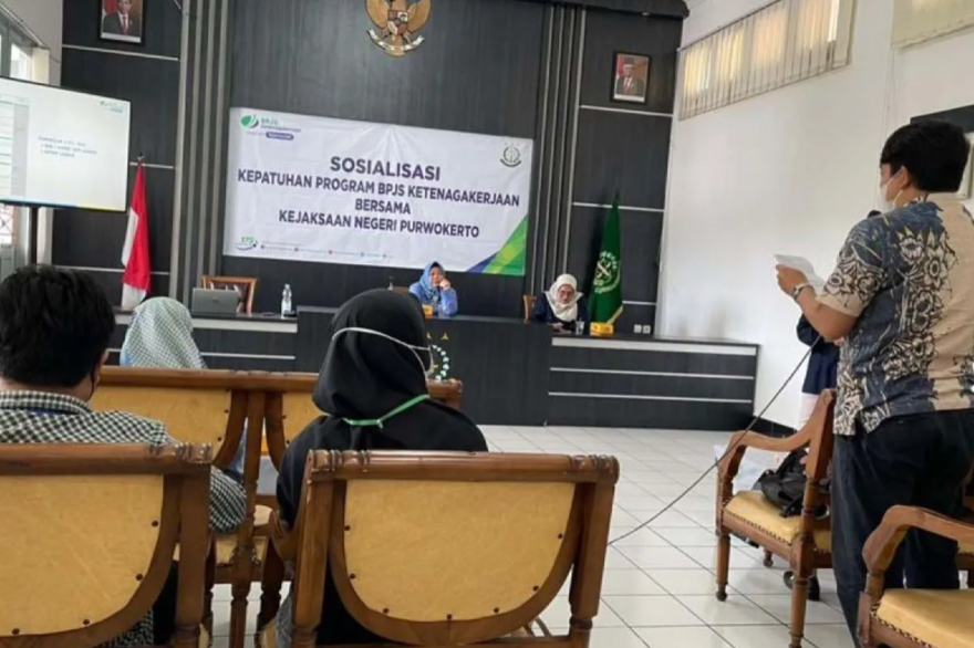 BPJS Ketenagakerjaan Purwokerto gandeng kejaksaan panggil perusahaan belum mendaftar