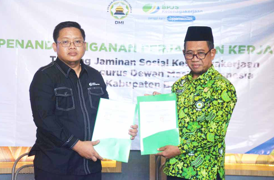 BPJS Ketenagakerjaan Tandatangani Kerja Sama dengan DMI Batang