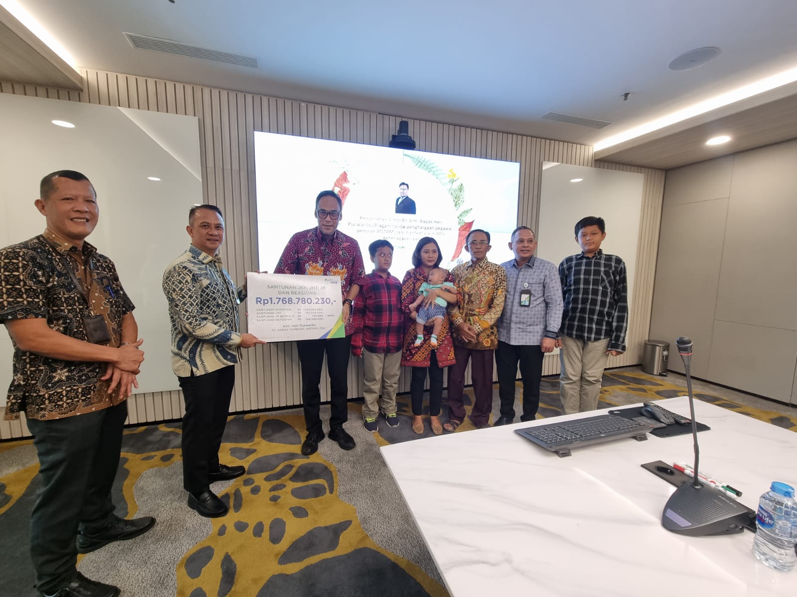 Manajer Proyek PT ANTAM Wariskan Santunan BPJS Ketenagakerjaan Rp1,7 Miliar