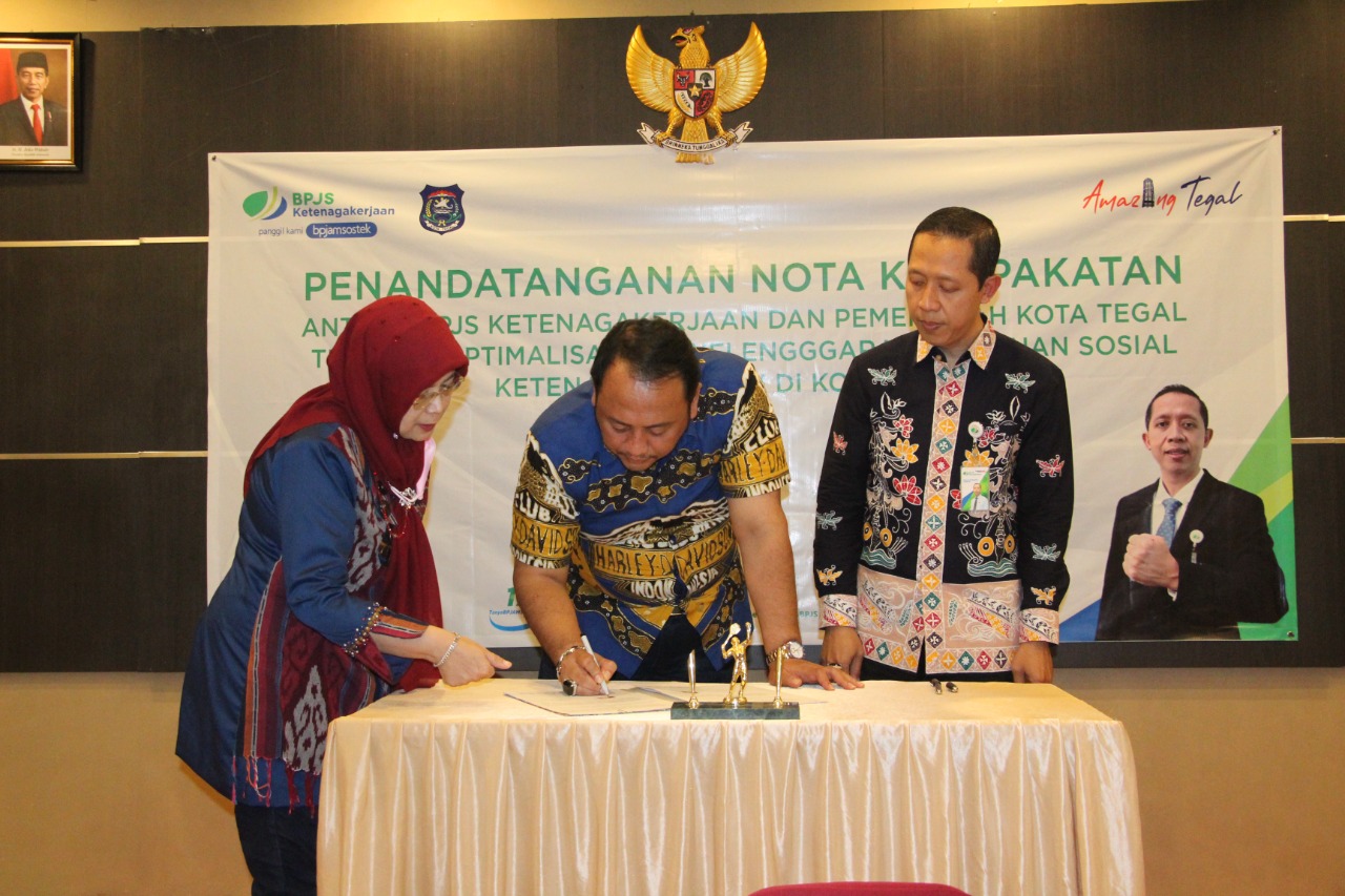 MoU Optimalisasi Penyelenggaraan Jaminan Sosial Ketenagakerjaan Ditandatangani