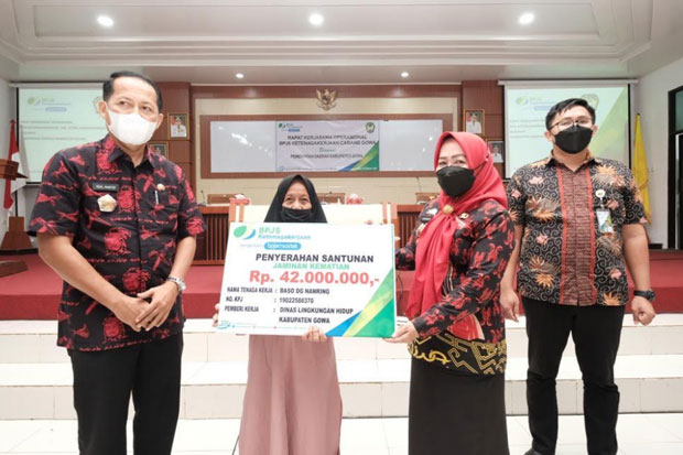 Sekkab Gowa Minta Pegawai Non ASN jadi Peserta BPJS Ketenagakerjaan