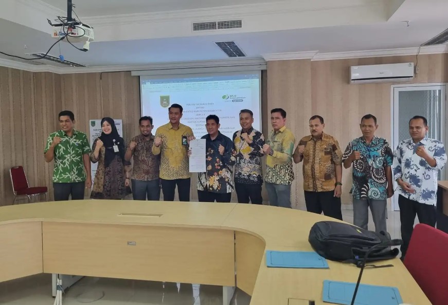 Lindungi Pekerja, BPJS Ketenagakerjaan Kolaborasi Dengan Pemda Rohil