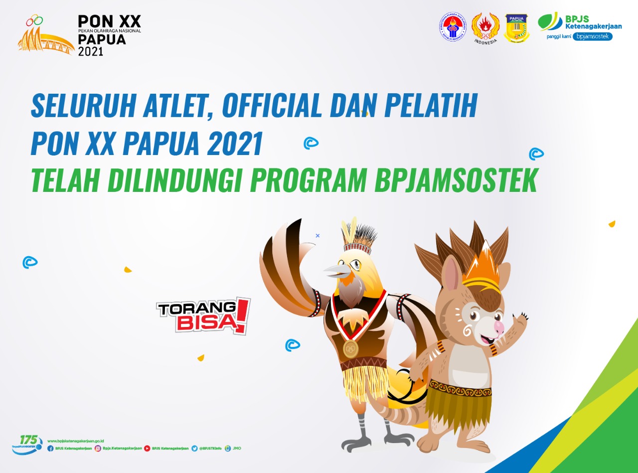 Alami Insiden di PON Papua, Atlet Gantole Dilindungi BPJAMSOSTEK