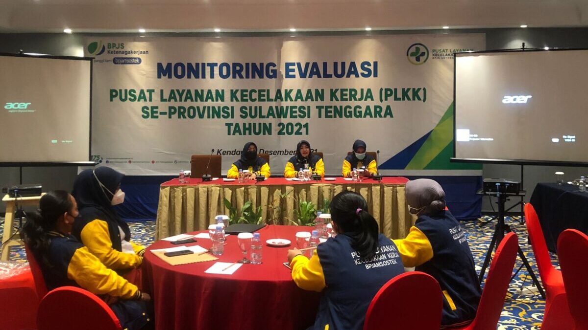 Tingkatkan Kualitas Pelayanan, BPJS Ketenagakerjaan Sultra Laksanakan Monitoring Evaluasi PLKK
