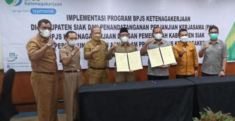 7.753 Honorer di Siak dapat Perpanjangan Kepesertaan BPJS Ketenagakerjaan