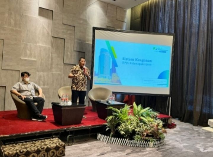 Perlindungan Pekerja, BPJAMSOSTEK  Jakarta Kebon Sirih Sosialisasi Program Pada Agen Perisai