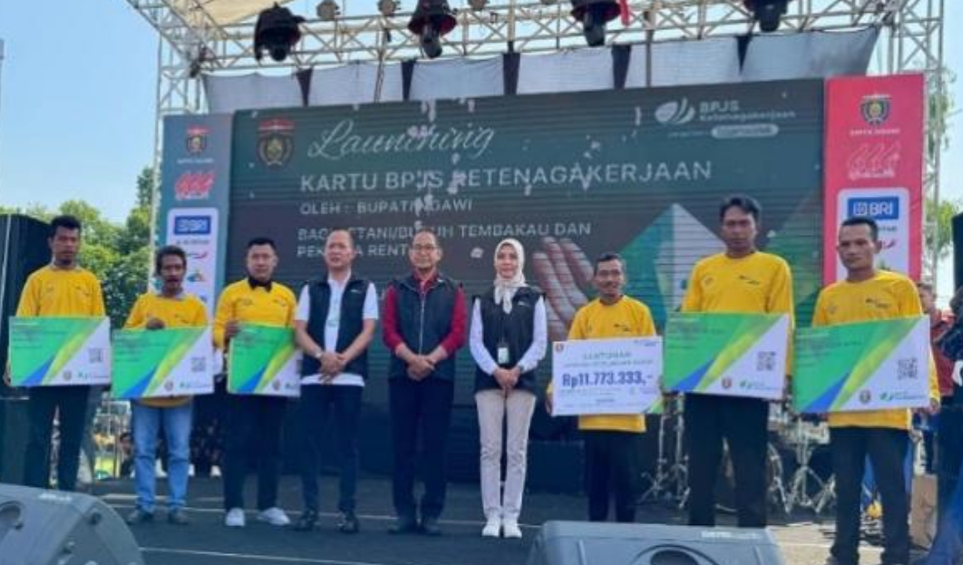Puluhan Ribu Pekerja Rentan di Ngawi Terlindungi Program BPJS Ketenagakerjaan