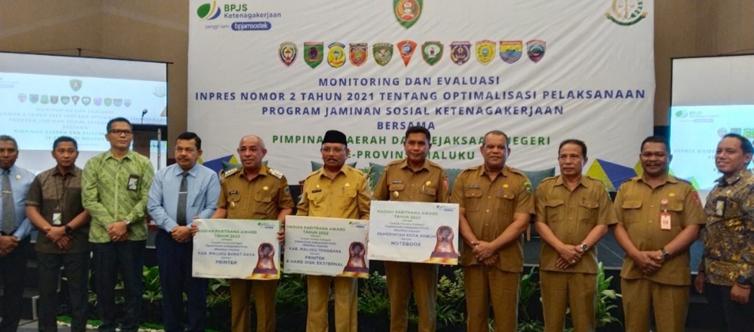 Pemkot Ambon Jamin Pegawai Non-ASN Jadi Peserta Aktif BPJS Ketenagakerjaan