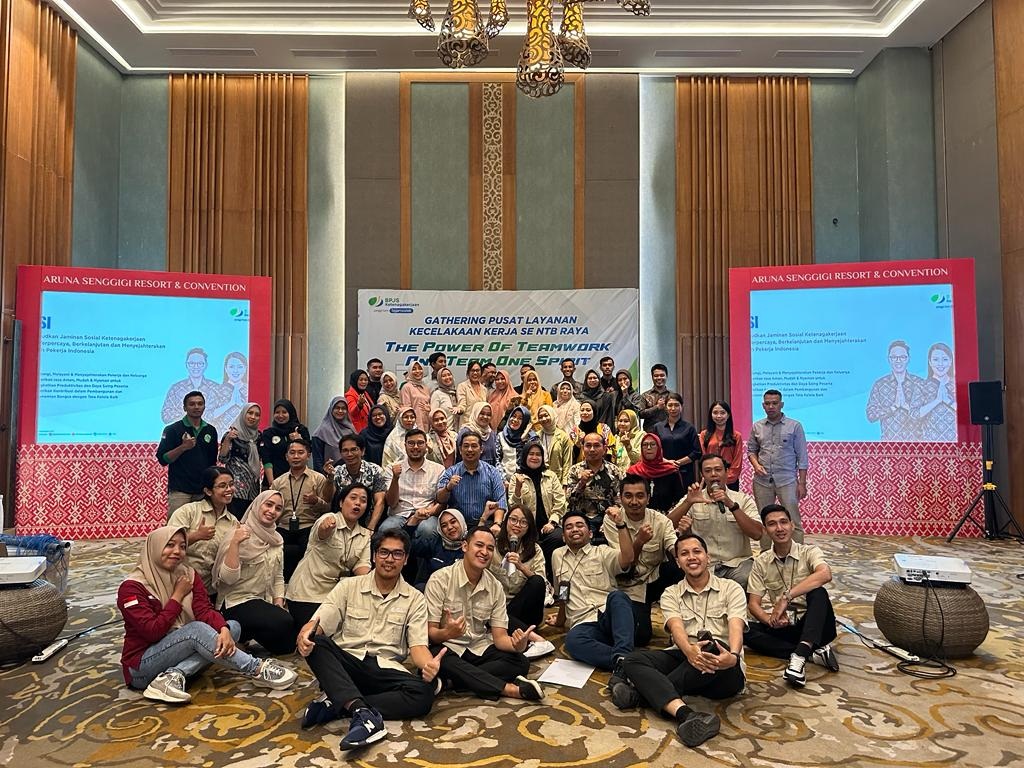 BPJS Ketenagakerjaan NTB Gelar Gathering Dengan PLKK