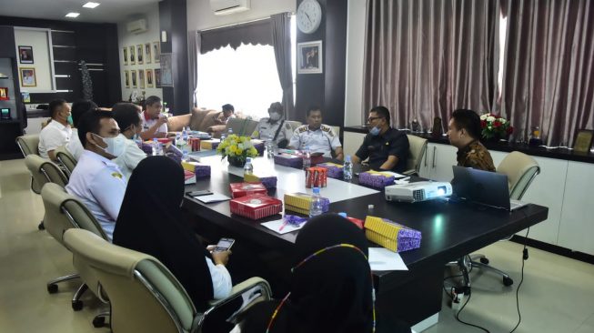Pemkab Sidrap dan BPJamsostek Evaluasi ki Kepesertaan Sektor Jasa Konstruksi