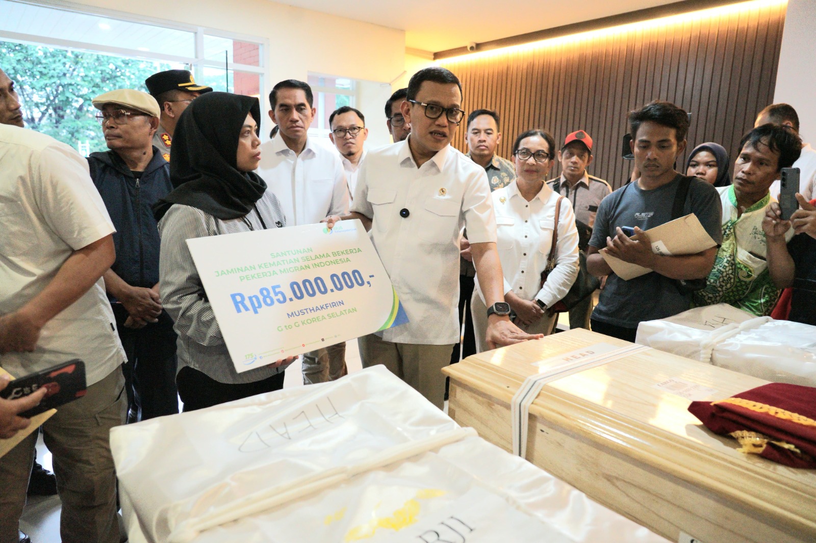 PMI Gugur di Laut Korea, BPJS Ketenagakerjaan Beri Santunan