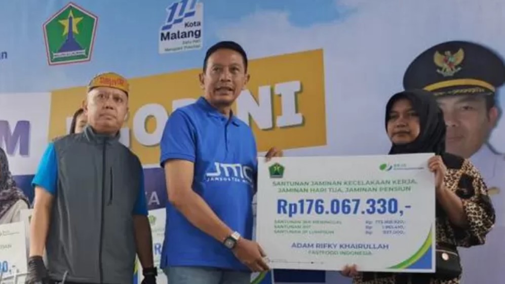 5.795 Warga Kota Malang Dapat Manfaat BPJS Ketenagakerjaan, Total Rp103 Miliar