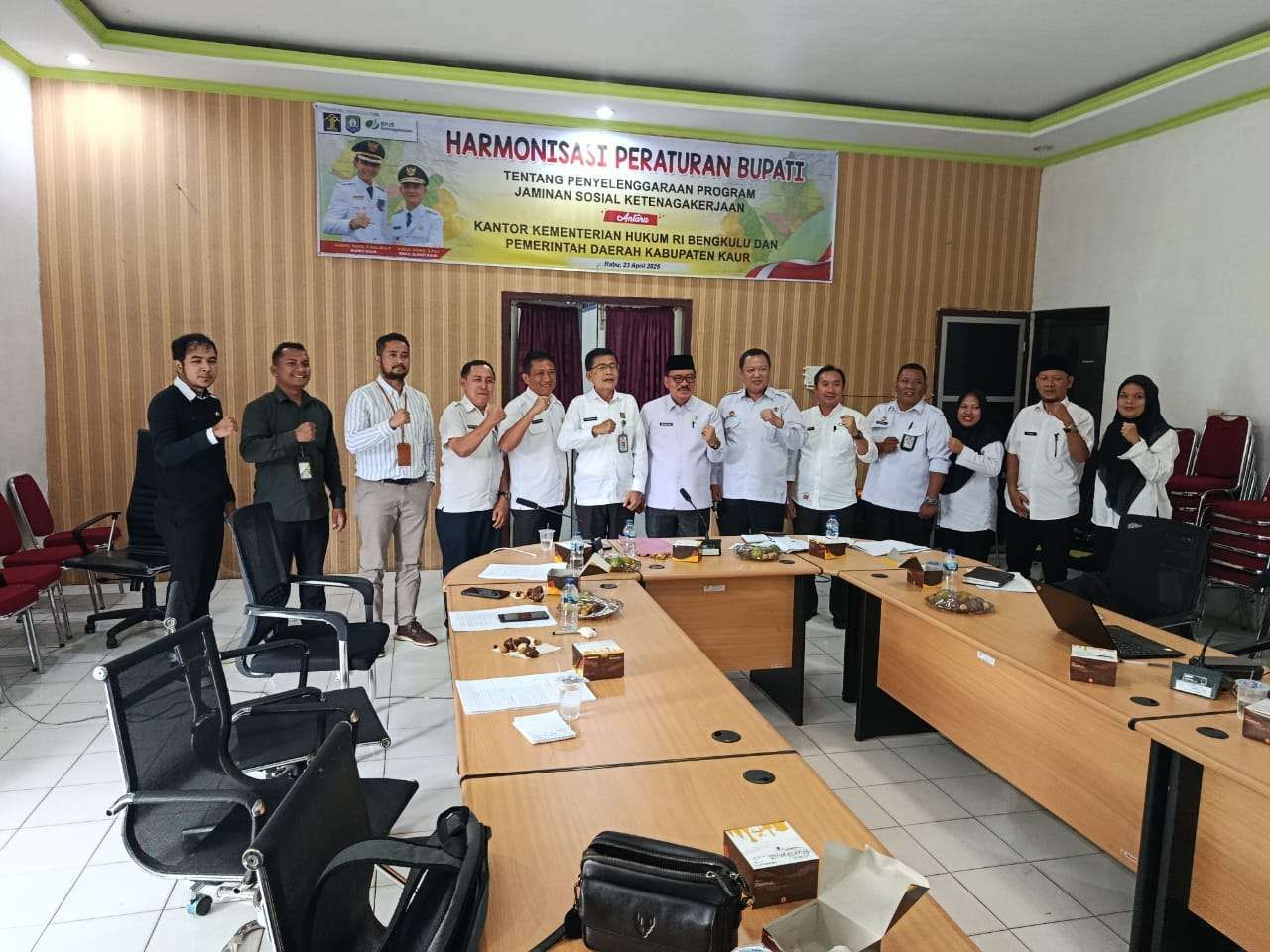 Pemda Kaur, Dukung Penuh Program Jaminan Sosial Ketenagakerjaan