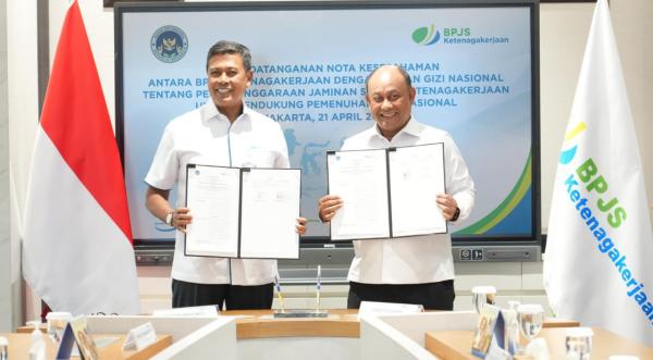 BPJS Ketenagakerjaan dan BGN Bersinergi Lindungi Pekerja Program Makan Bergizi Gratis
