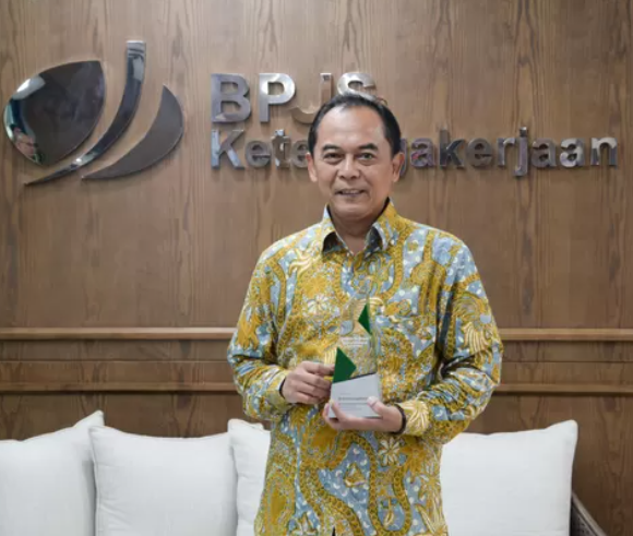 BPJS Ketenagakerjaan Sabet Best Nation Wide Collaboration di Grab Business Forum 2024
