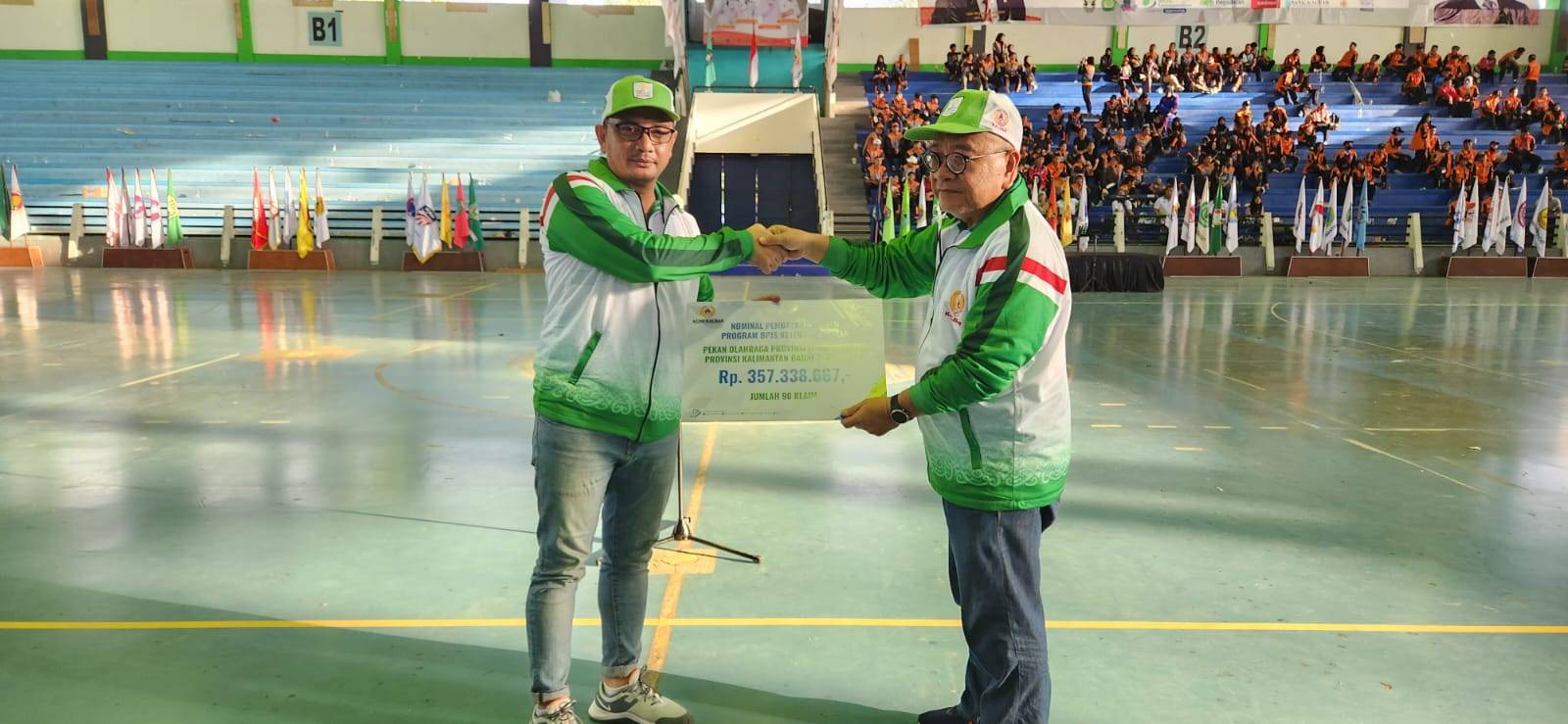 BPJAMSOSTEK Pontianak Catat Klaim Altlit Porprov 2022 Capai Rp357 Juta