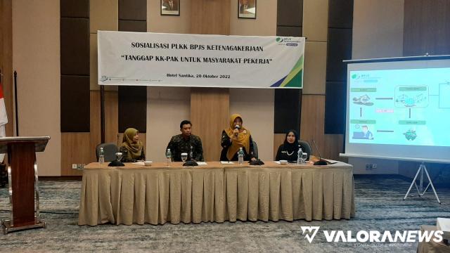 BPJamsostek Bukittinggi Gelar Gathering dengan PLKK, Ini yang Dibicarakan