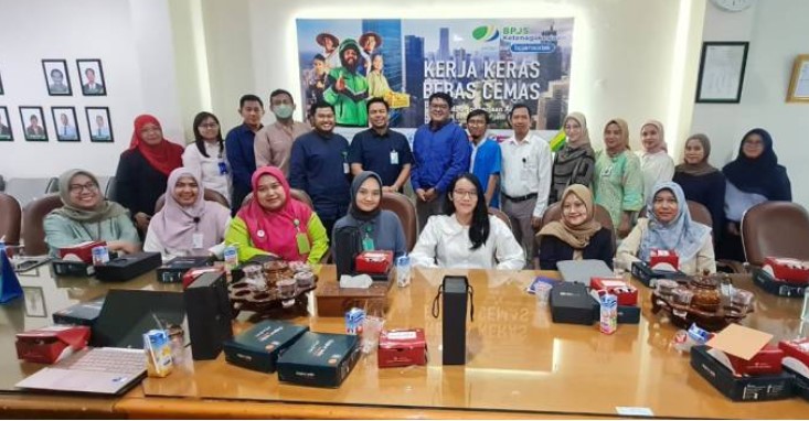 Jaga Mutu Pelayanan, BPJS Ketenagakerjaan Cimone Sosialisasikan ePLKK kepada RS & Klinik